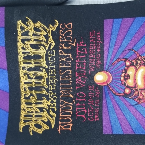 Vintage Fillmore West Jimi Hendrix Neck Tie Scarab Bill Graham NO#140 - Picture 8 of 9